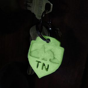 Keychain - (Glow-N-Dark)
