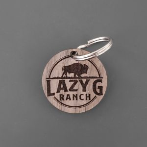 Bison Keychain