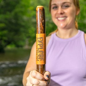 Hiking Stick Leather Wrap