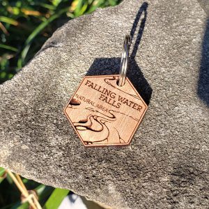 Natural Areas - Abstract Keychain