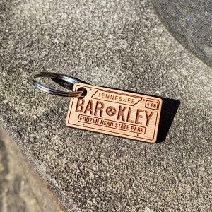 Barkley LP keychain (Wood)
