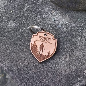 Natural Areas - Hiker Keychain